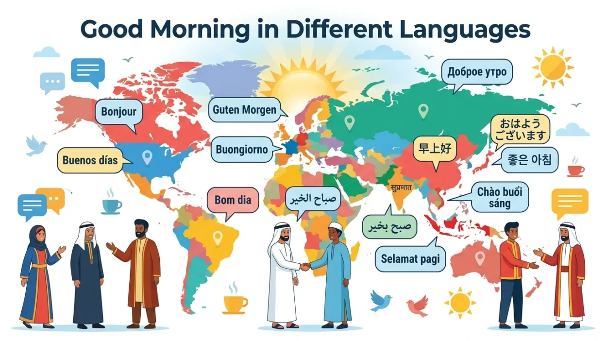 Good Morning in Different Languages