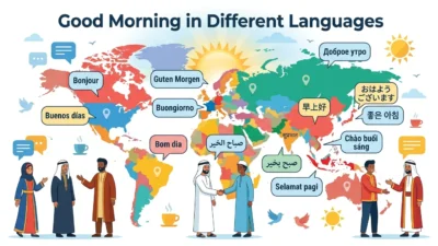 Good Morning in Different Languages