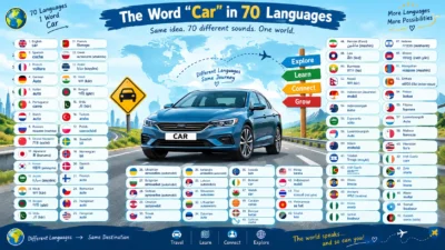 Car in Different Languages