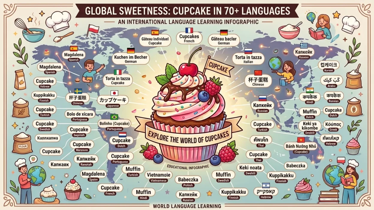 Cupcake in Different Languages