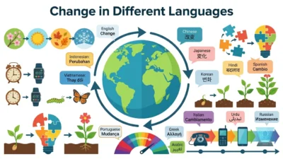 Change in Different Languages