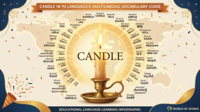 Candle in Different Languages