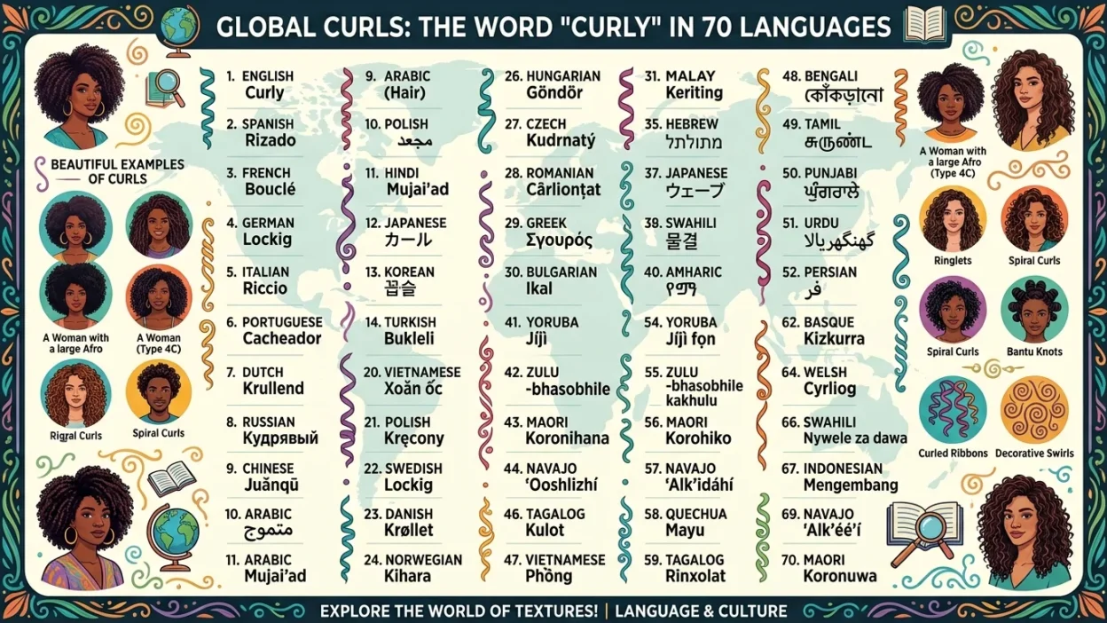 Curly in Different Languages
