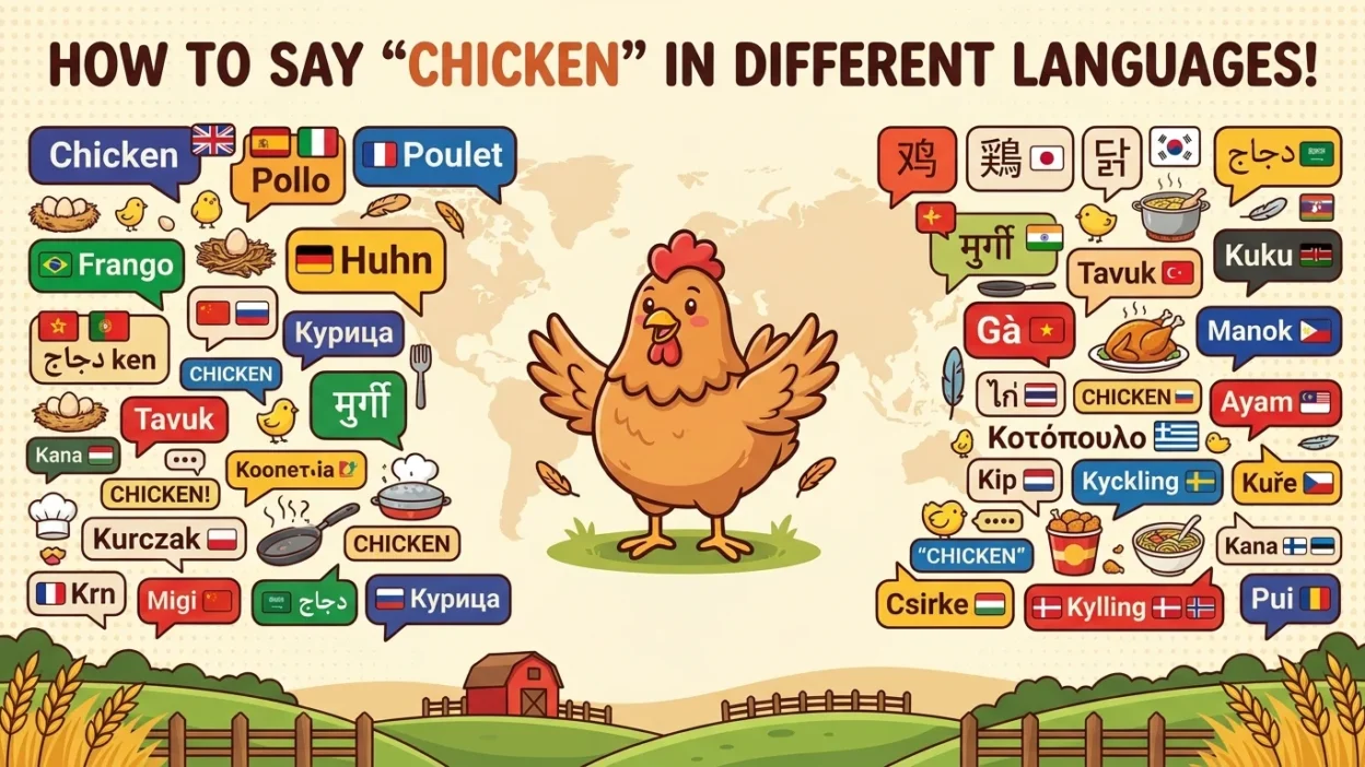 Chicken in Different Languages