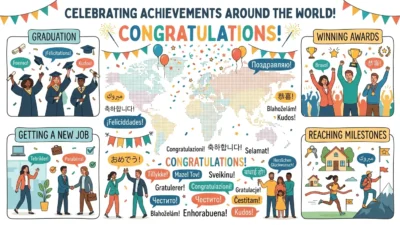 Congratulations in Different Languages