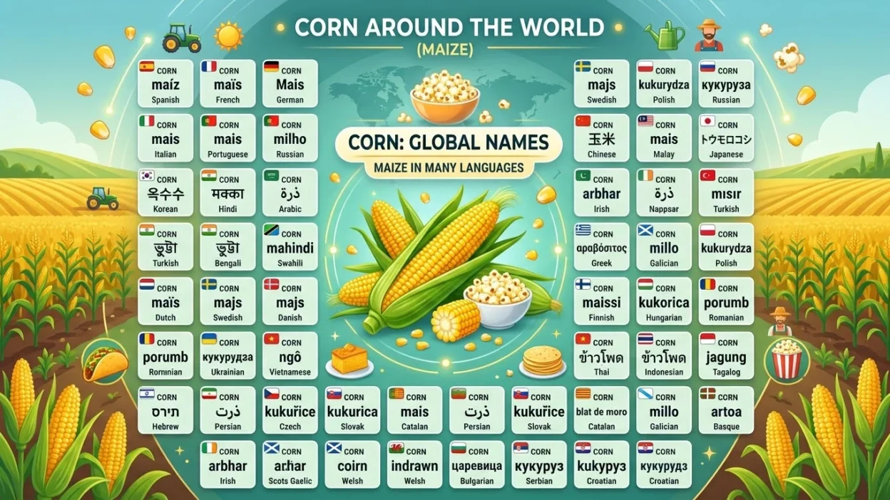 Corn in Different Languages