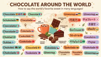 Chocolate in Different Language