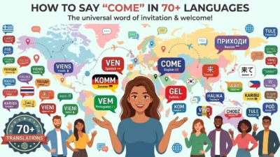 Come in Different Languages